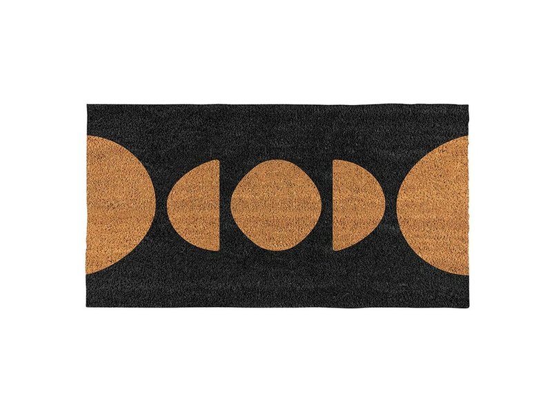 Santa Barbara Design Studio by Creative Brands Modern Black Large Doormat