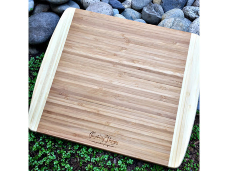 Gooseberry Designs Chicago Summer Map Small Bamboo Cheese/Cutting Board