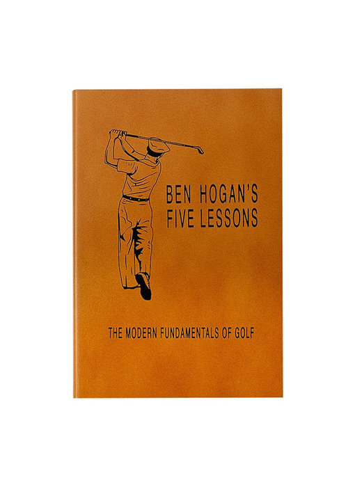 Ben Hogan's 5 Lessons Leather Heirloom Book Collection