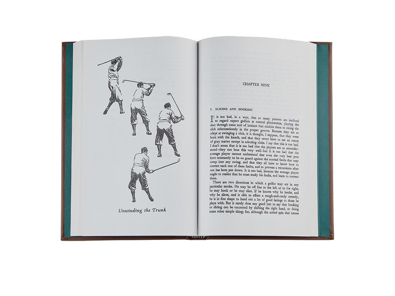 Graphic Image Inc. Bobby Jones on Golf Leather Heirloom Book Collection