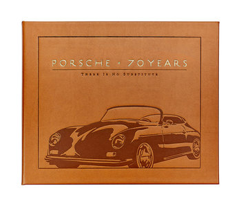 Porsche 70 Years: There Is No Substitute Leather Heirloom Book Collection