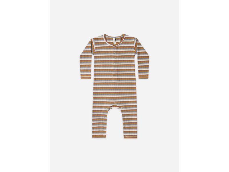 Quincy Mae Ribbed Baby Jumpsuit