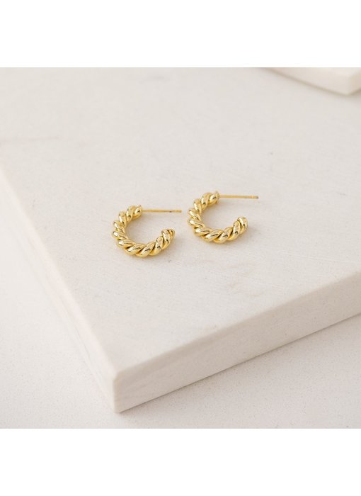 Dawson Hoop Earring Gold