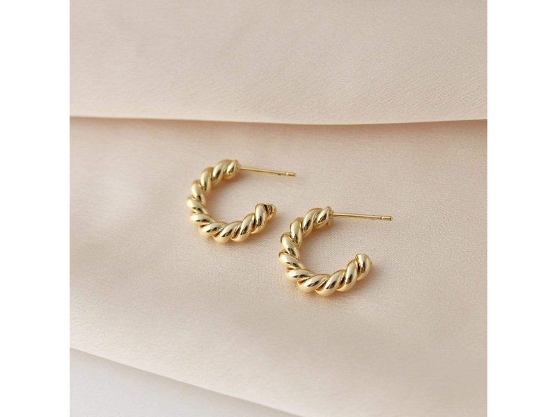 Lover's Tempo Dawson Hoop Earring Gold