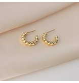 Lover's Tempo Dawson Hoop Earring Gold