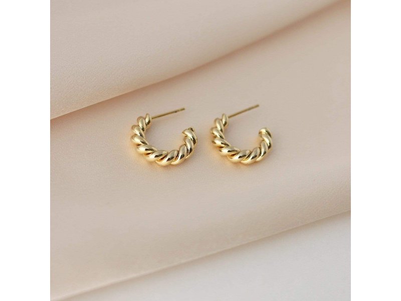 Lover's Tempo Dawson Hoop Earring Gold