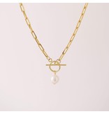 Lover's Tempo Thalassa Pearl Necklace Gold