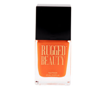 Construction Barrel Medium Orange Nail Polish