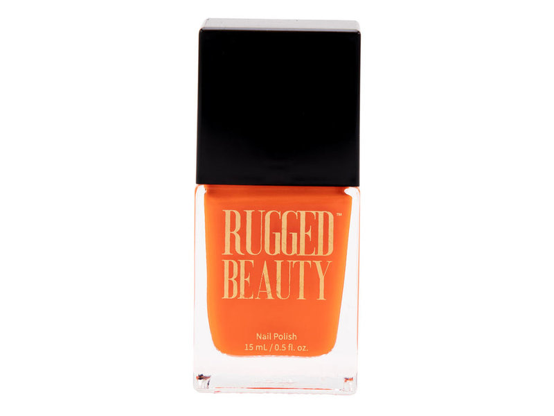 Rugged Beauty Construction Barrel Medium Orange Nail Polish