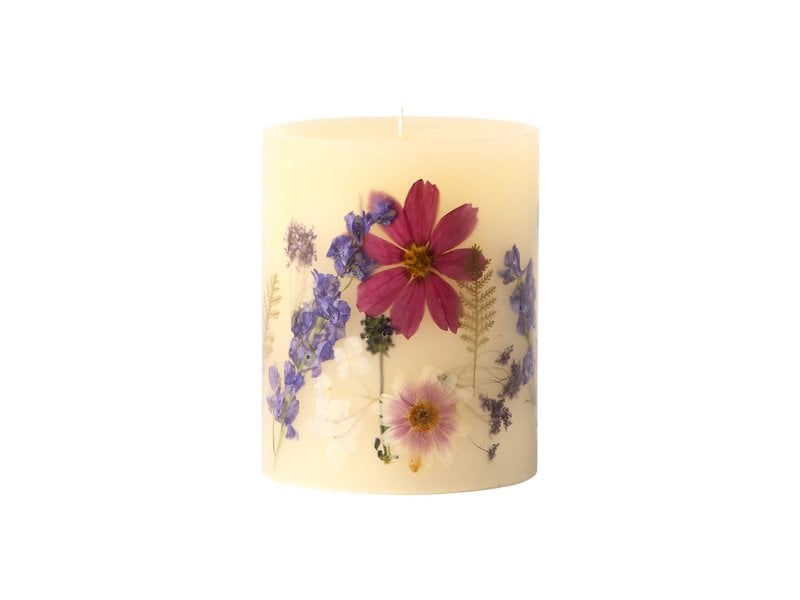 Medium Pillar Flower Candle