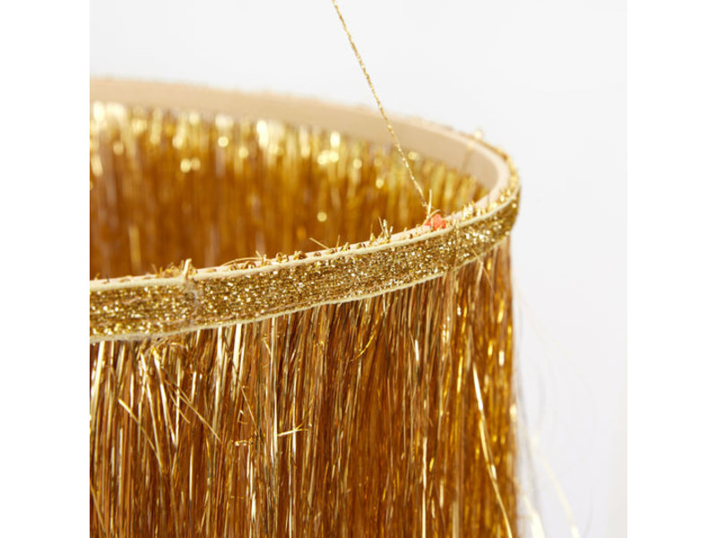 Meri Meri Gold Tinsel Chandelier