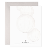 Efrances Wedding Lanterns Card