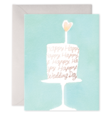 Efrances Wedding Cake Card