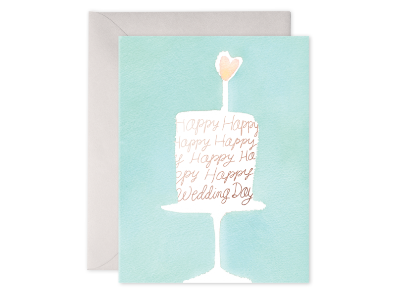 Efrances Wedding Cake Card