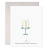 Efrances Wedding Cake Card