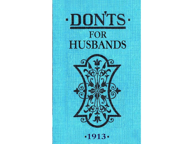 Macmillan Publishing Dont's For Husbands
