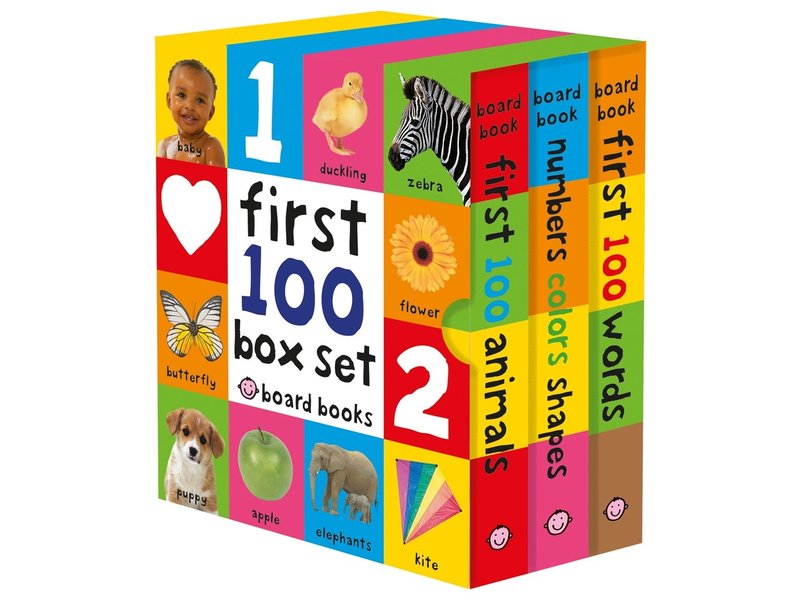 Macmillan Publishing First 100 Board Book Box Set