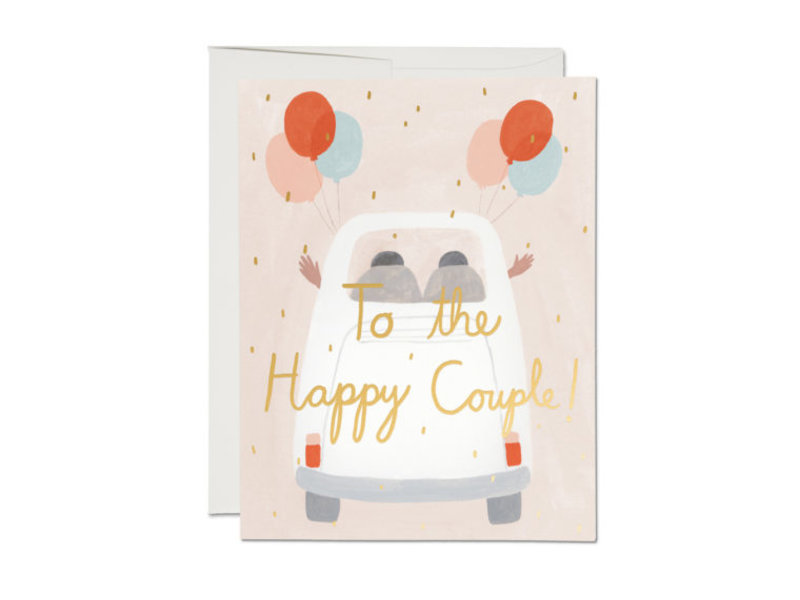 Red Cap Cards Away They Go Card