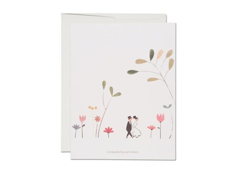 Red Cap Cards Perfect Wedding Card