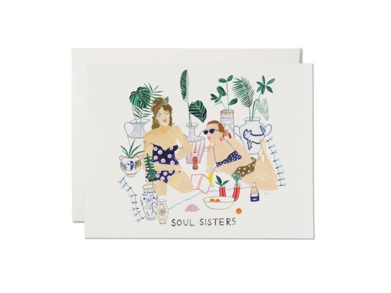 Red Cap Cards Soul Sisters Card