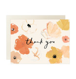 Our Heiday Poppies Thank You Card
