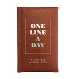 Chronicle Books Vegan Leather One Line A Day
