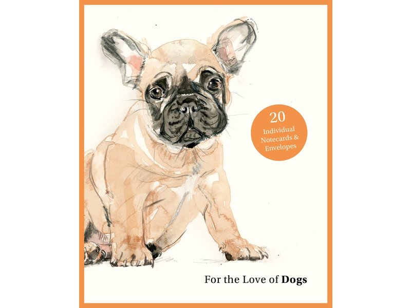 Chronicle Books For the Love of Dogs: 20 Individual Notecards and Envelopes : 20 Individual Notecards and Envelopes