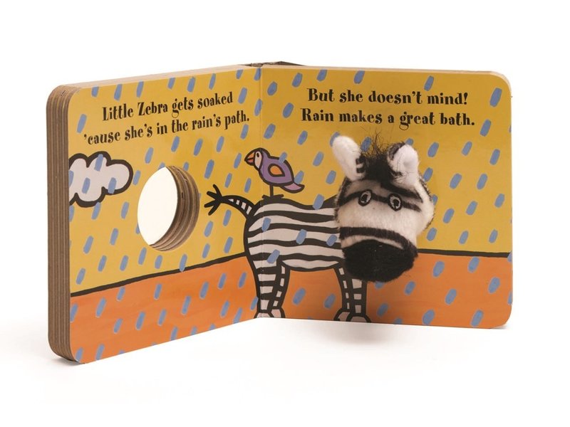 Chronicle Books Little Zebra: Finger Puppet Book