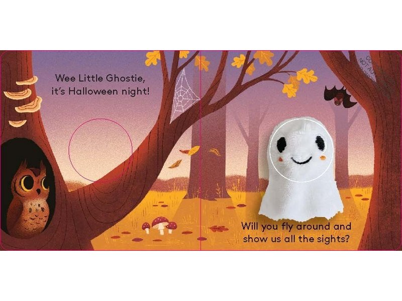 Chronicle Books Little Ghostie: Finger Puppet Book