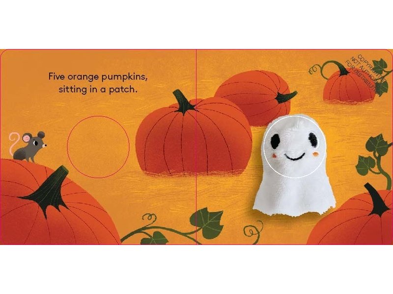 Chronicle Books Little Ghostie: Finger Puppet Book