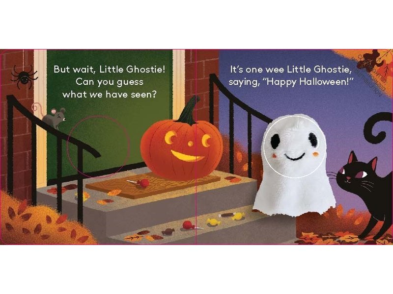 Chronicle Books Little Ghostie: Finger Puppet Book