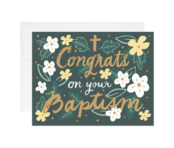 Baptism Congrats Card