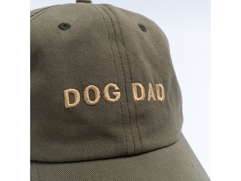 Lucy & Co. Dog Dad Hat: Olive