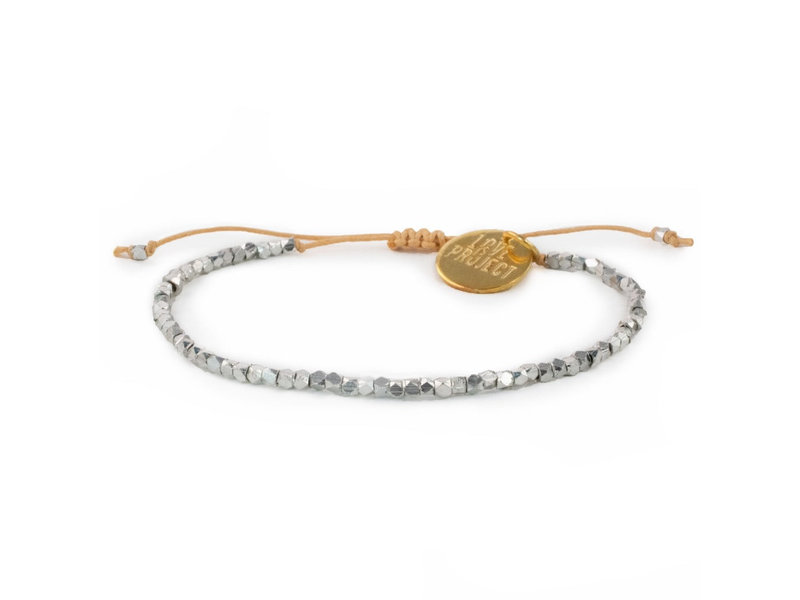 Love is Project Silver Bollywood Bracelet
