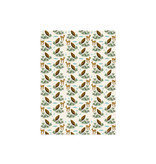 Red Cap Cards Deer and Pine Cones Gift Wrap