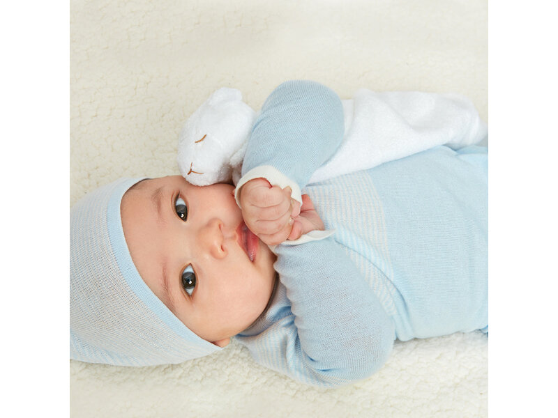 Angel Dear White Lamb Blankie