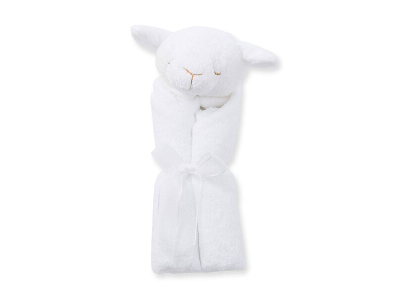 Angel Dear White Lamb Blankie