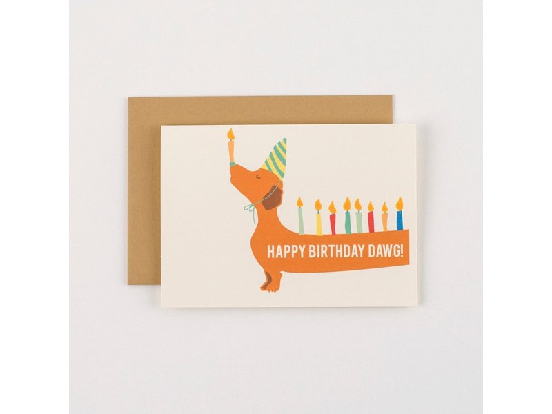 I Loot Paperie Happy Birthday Dawg Card