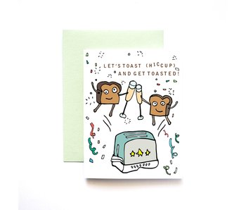 Tipsy Toast Celebration Card