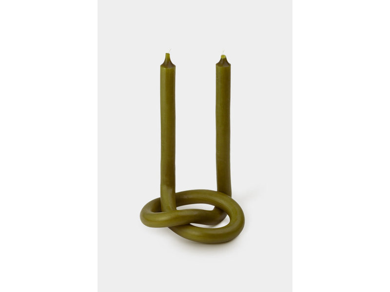 54Celsius Olive Knot Taper Candle