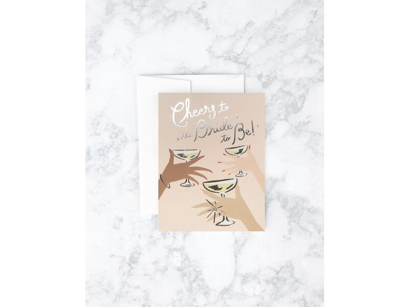 Idlewild Cheers to the Bride Card