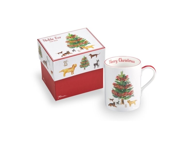 Rosanna Christmas Dogs Mug