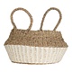 Alani Natural Belly Basket White