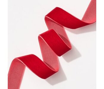 Red Velvet Ribbon 1", 5yd