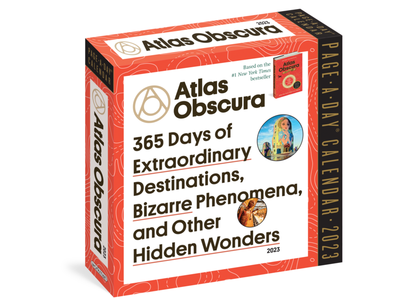 Workman Atlas Obscura Page-A-Day Calendar 2023