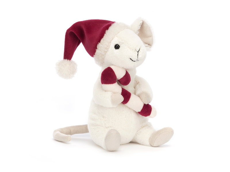 JellyCat Inc Merry Mouse Candy Cane