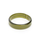ZENZII Jewelry Party Resin Acrylic Stacking Bangle Bracelet | Green