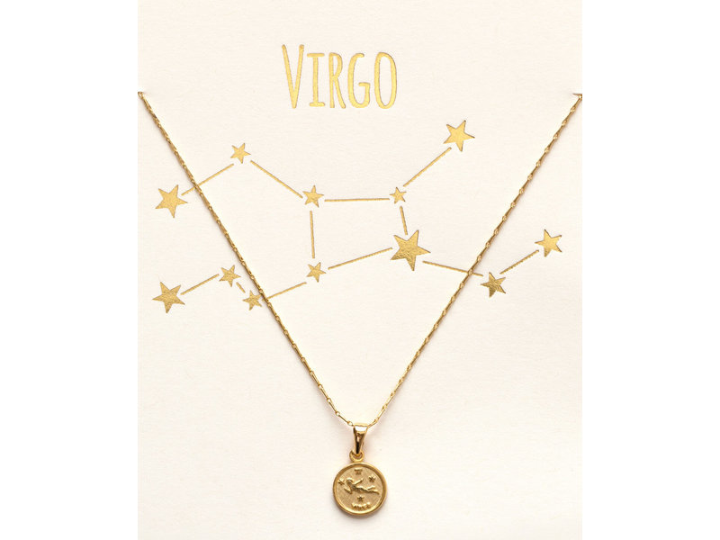 Amano Studio Tiny Zodiac Medallion Virgo