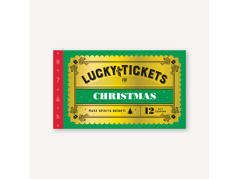 Chronicle Books Lucky Tickets for Christmas