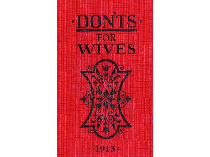 Macmillan Publishing Don'ts For Wives